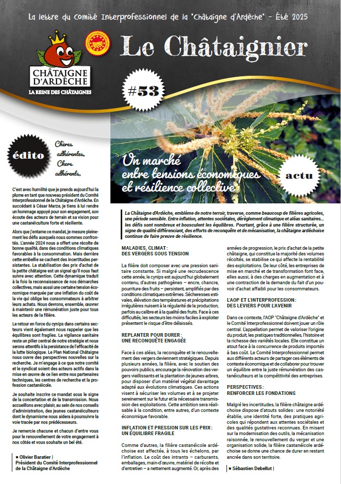 Le Châtaignier n°53 / Été 2025