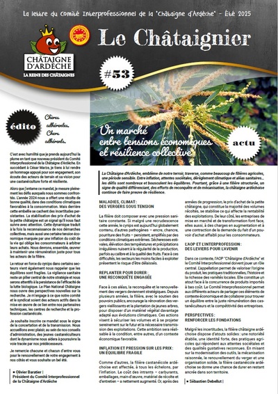 Le Châtaignier n°53 / Été 2025
