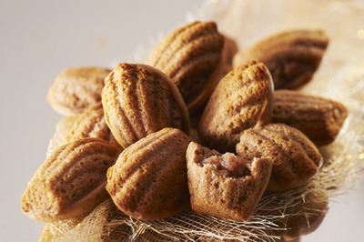 Madeleines à la châtaigne cœur fondant